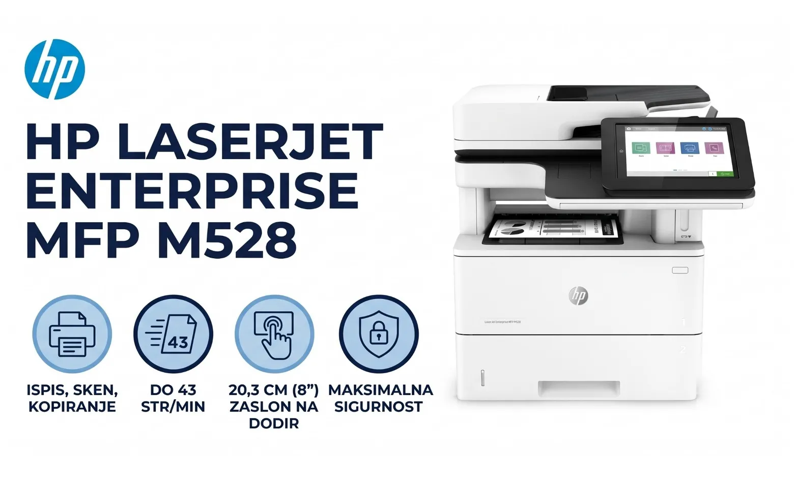HP LaserJet Enterprise MFP M528dn