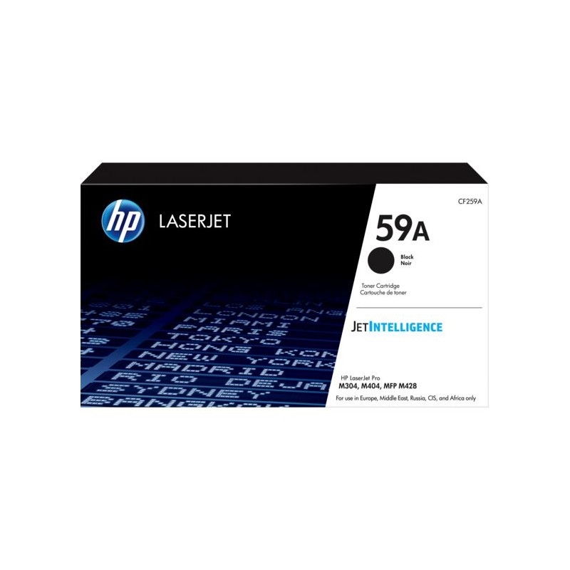 Crna kutija HP CF259A 59A tonera za pisač
