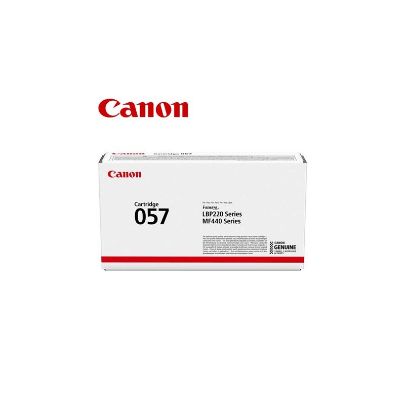 Originalno pakiranje za Canon CRG-057 crni toner s vidljivom oznakom modela