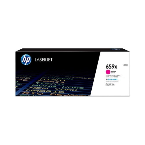 HP W2013X magenta toner u prepoznatljivoj kutiji za laserske pisače