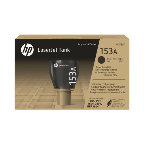 Kartonska ambalaža HP W1530A crnog tonera s oznakom modela