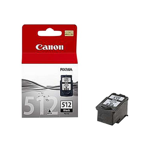 Canon PG-512 originalna crna tinta i originalno crveno bijelo pakiranje