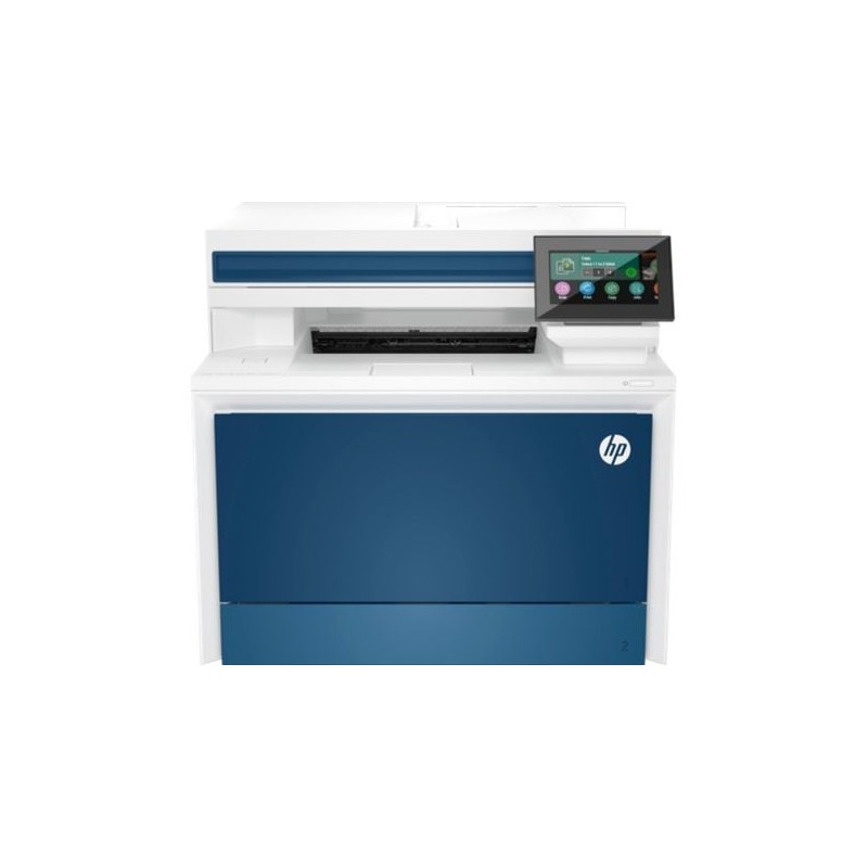 Prednja strana HP Color LaserJet Pro MFP 4302fdw laserskog pisača s dodirnim zaslonom