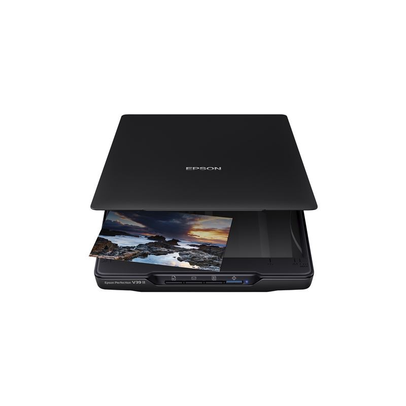 Crni Epson Perfection V39II flatbed skener