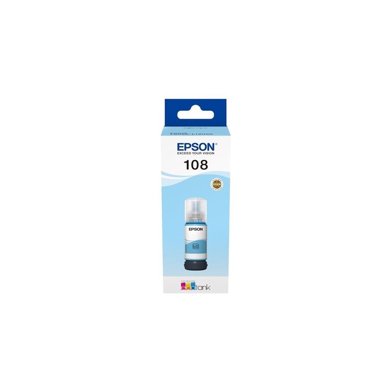 Originalno pakiranje Epson 108 Light Cyan tinte oznake C13T09C54A