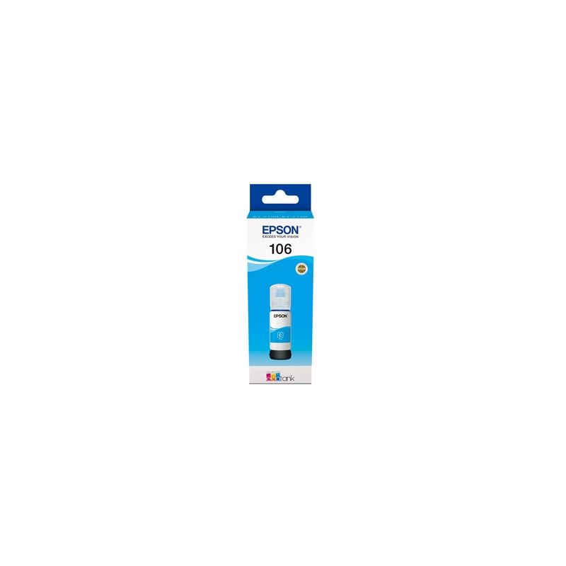 Originalno pakiranje plave tinte Epson 106 cijan C13T00R240