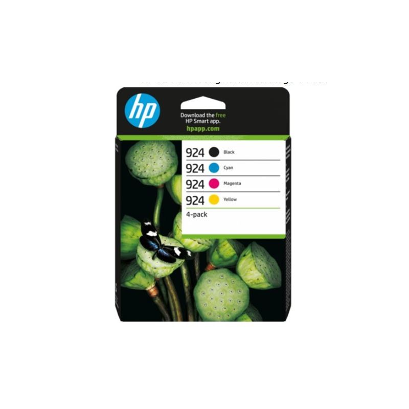 HP 6C3Z1NE no.924 originalni 4-pack set tinte u crnoj i boji
