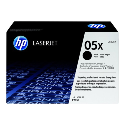 Originalno kutijasto pakiranje za HP CE505X 05X crni toner visokog kapaciteta