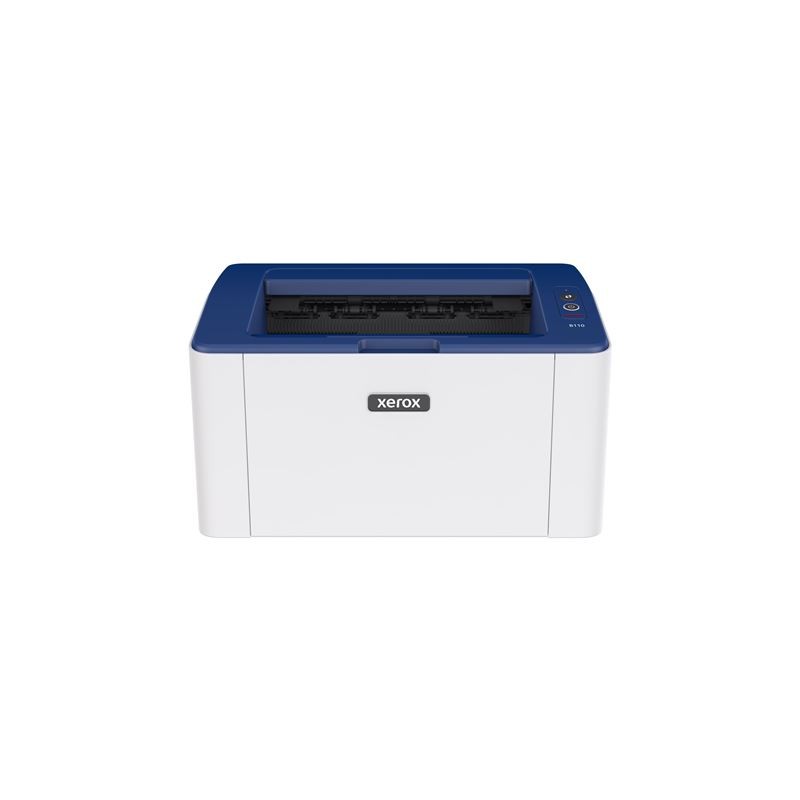 Prednja strana crno-bijelog laserskog pisača marke Xerox B110