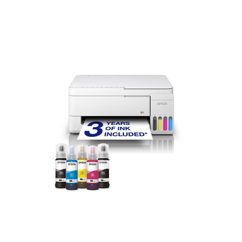 Epson EcoTank L3356 tintni pisač u boji s vidljivim spremnicima tinte