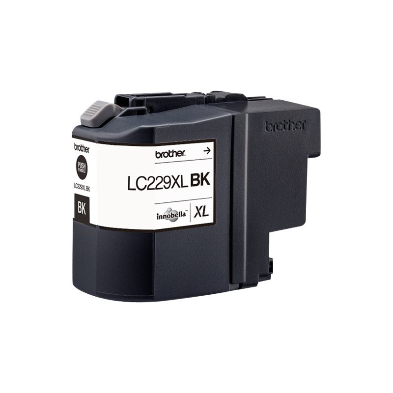 Krupni plan Brother LC229XLBK crne tinte
