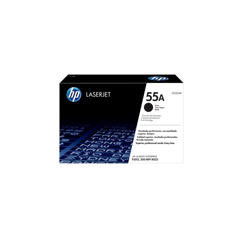 HP 55A CE255A crni toner originalno pakiranje