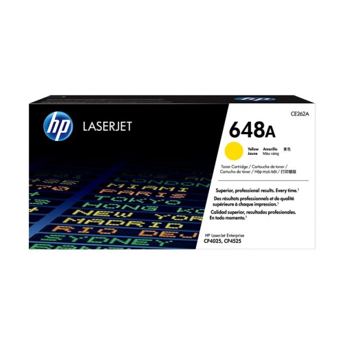 HP 648A (CE262A) žuti toner, originalno pakiranje