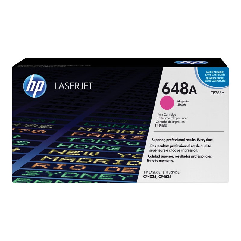 HP 648A magenta toner u originalnom crnom pakiranju