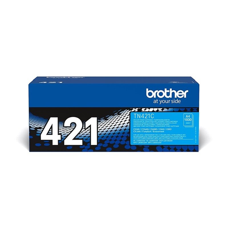 Originalno pakiranje za Brother TN421C cijan toner u plavoj boji