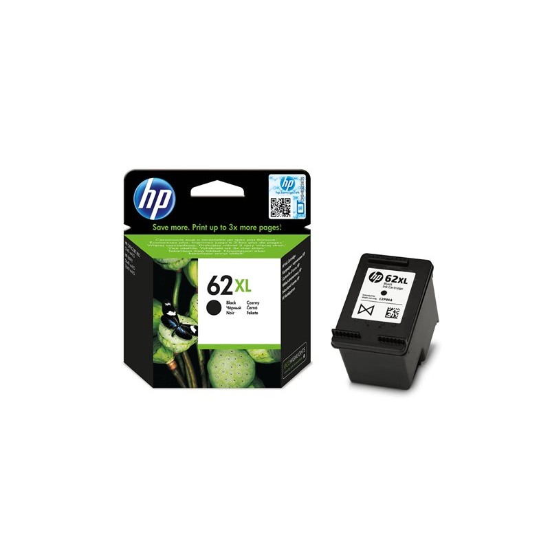 HP 62XL crna tinta s originalnim pakiranjem