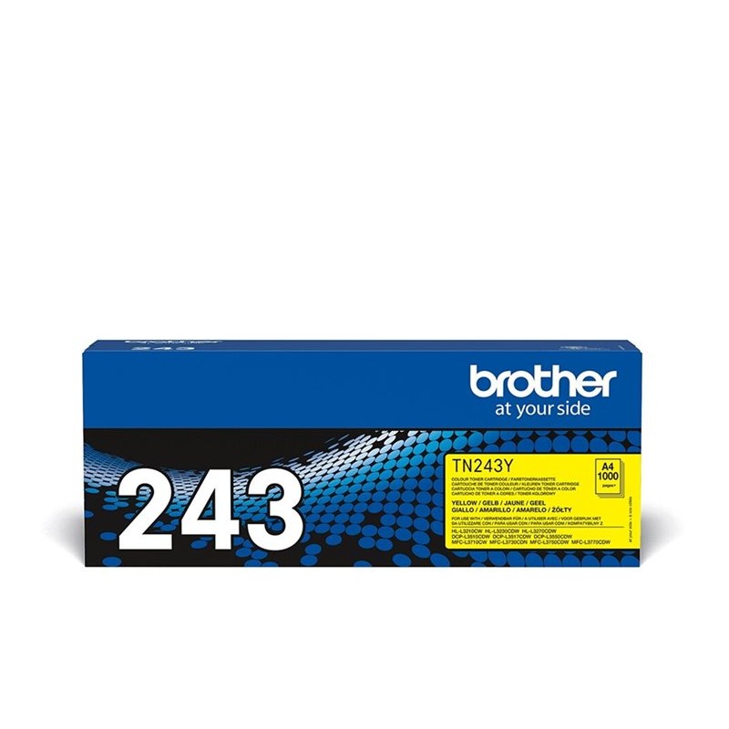 Brother TN243Y žuti toner u originalnoj kutiji