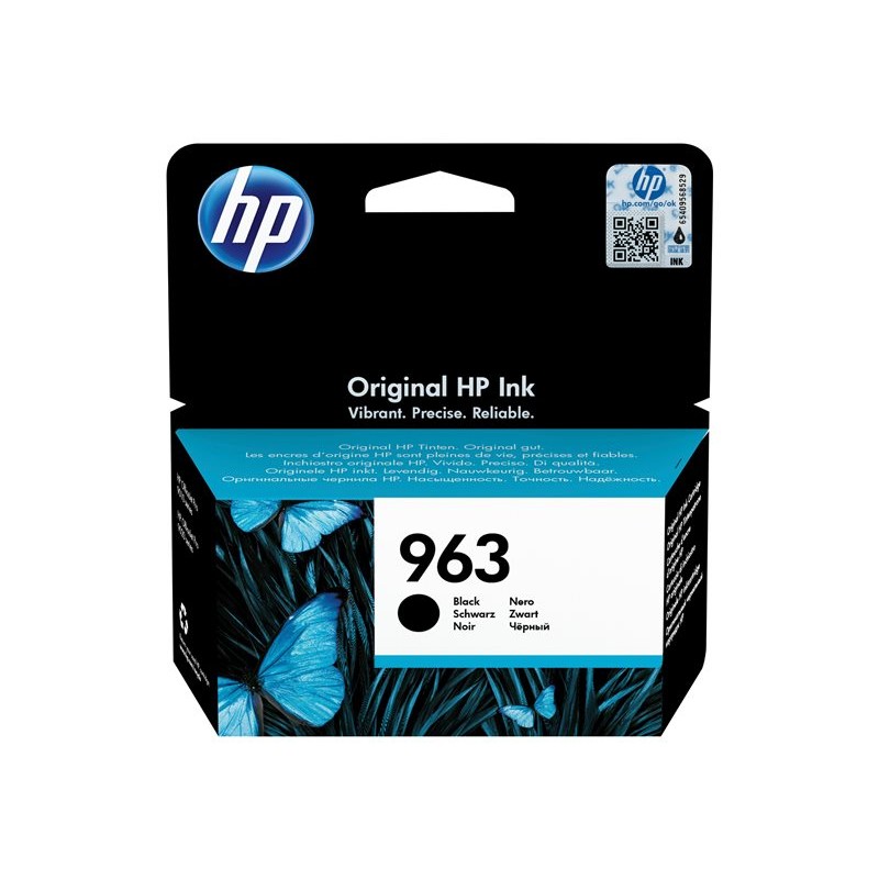 HP 963 crna tinta, originalna