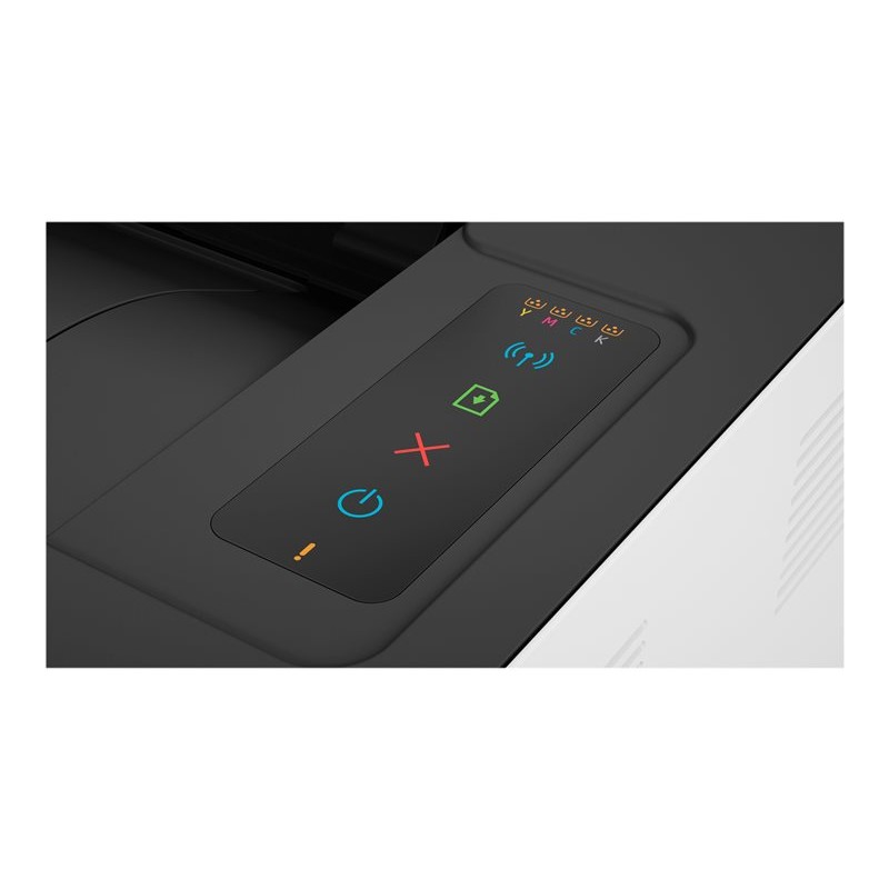 HP Color Laser 150nw laserski pisač u boji iz prednje perspektive