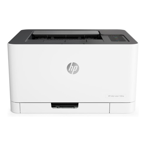 Prednja strana HP Color Laser 150nw laserskog pisača u bijeloj boji