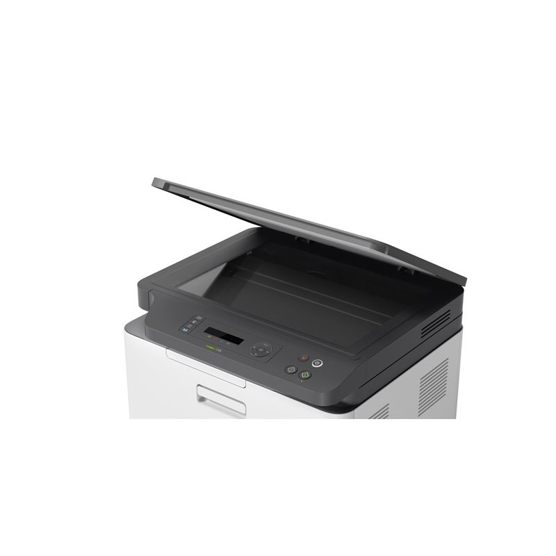 HP Color Laser MFP 178nw s podignutim poklopcem skenera