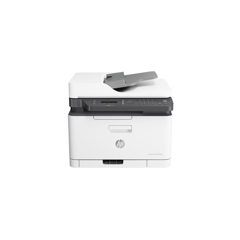 Pogled sprijeda na HP Color Laser MFP 179fnw višenamjenski pisač
