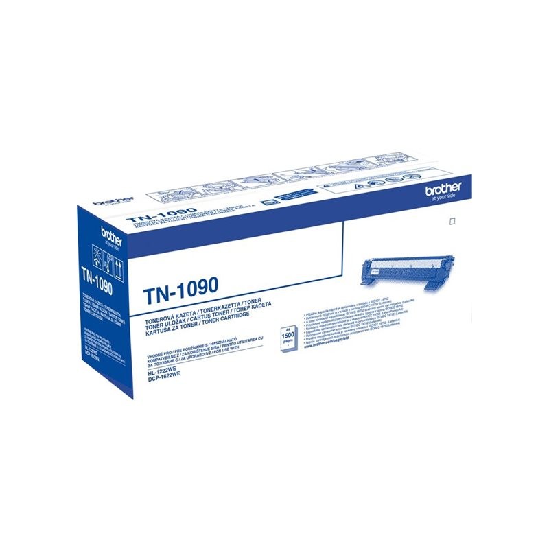 Pakiranje originalnog tonera Brother TN1090 iz kuta