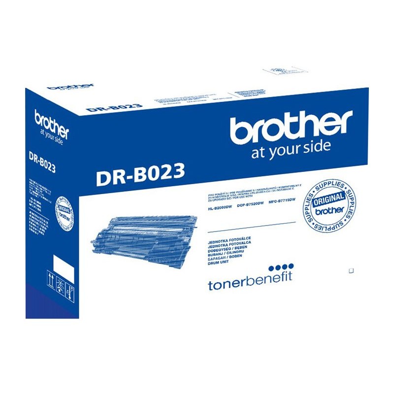 Originalno plavo-bijelo pakiranje za Brother DRB023 originalni bubanj