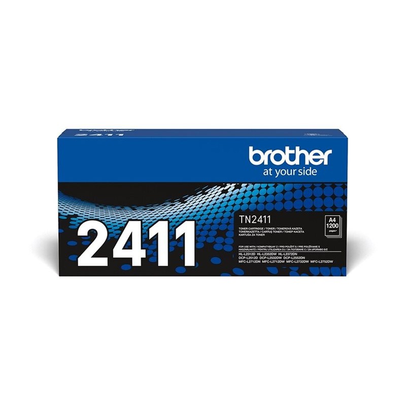 Kutija originalnog Brother TN2411 crnog tonera