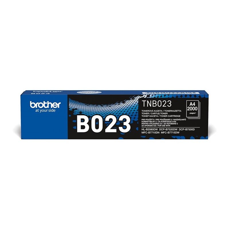 Originalno pakiranje crnog tonera Brother TNB023