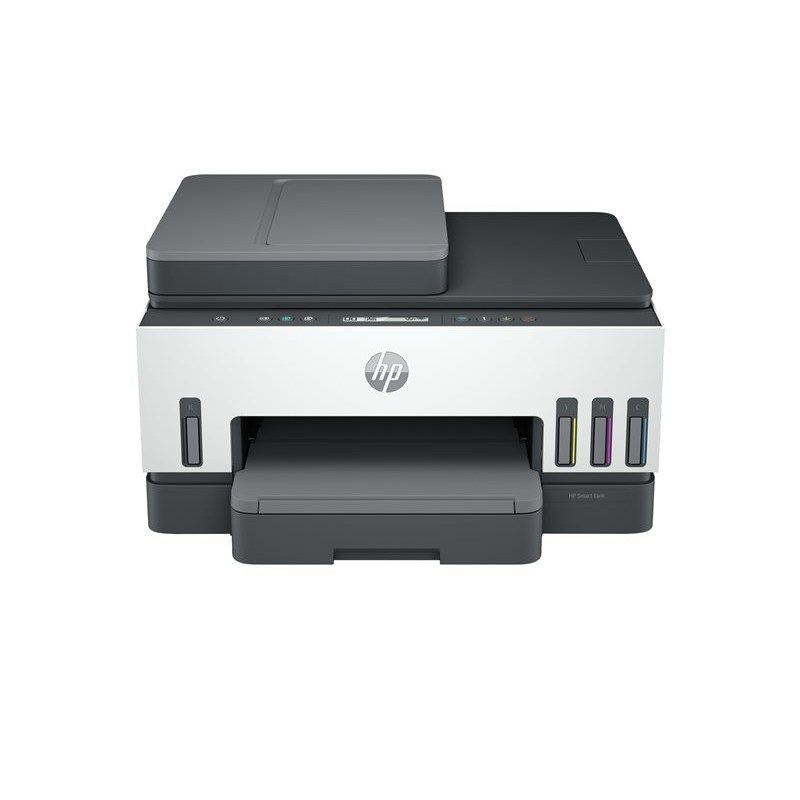 HP Smart Tank 750 All-in-One pisač, prednja strana s ladicom