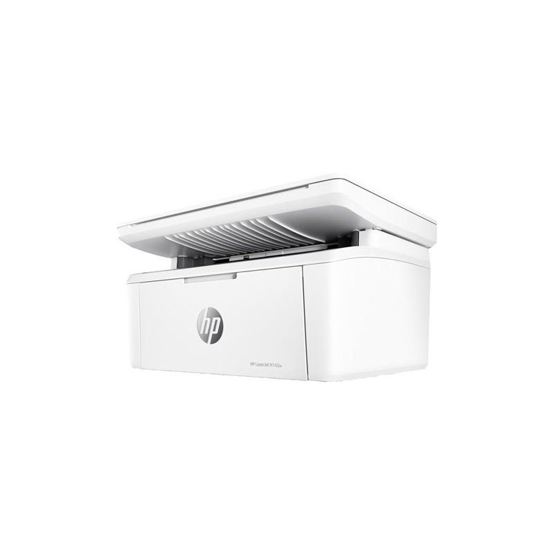 HP M140w crno-bijeli laserski pisač snimljen s bočne strane