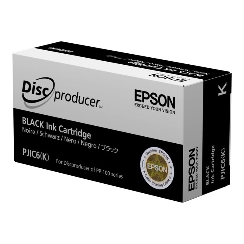 Crno bijela kutija Epson 5LB Discproducer tinte s oznakama proizvoda