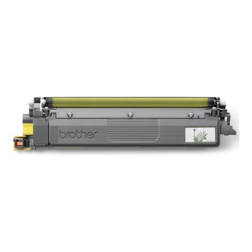 Brother TN248XLY žuti toner prikazan sprijeda na bijeloj pozadini