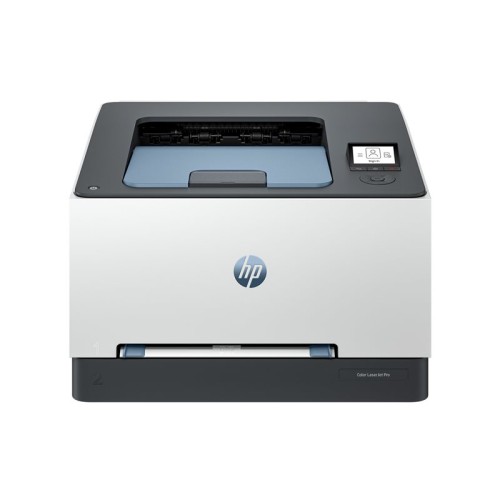 Prednji pogled na HP Color LaserJet Pro 3202dw laserski pisač u boji