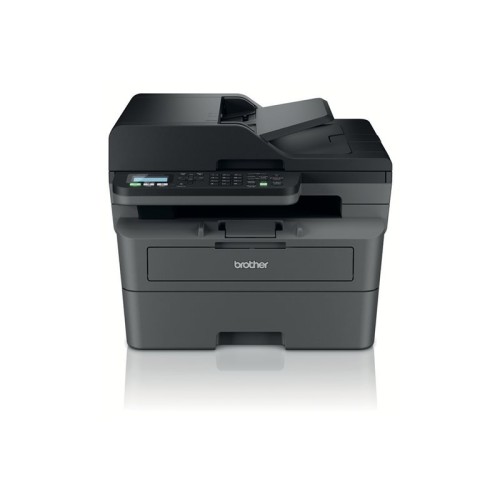 Prednji pogled na Brother MFC-L2802DW crni laserski pisač