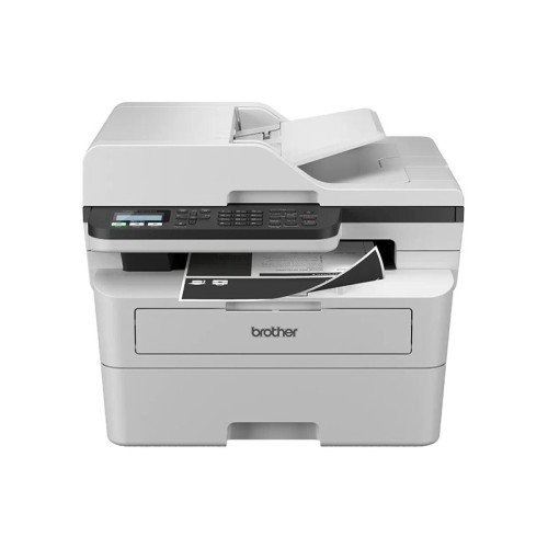 Brother MFC-B7800DN laserski crno-bijeli multifunkcijski pisač prikazan s prednje strane
