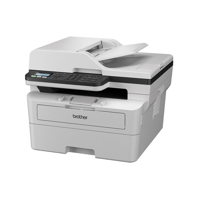 Brother MFC-B7800DN laserski multifunkcijski pisač u bijeloj boji iz kuta