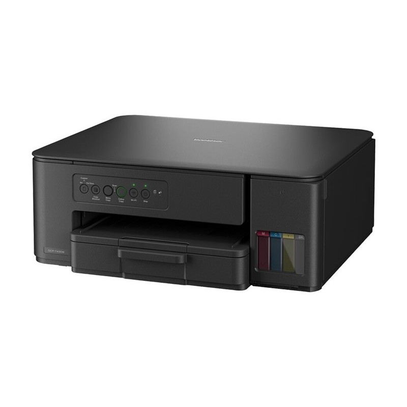 Bočni kut Brother DCP-T430W pisača u boji