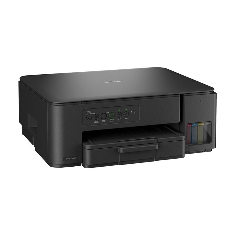 Crni Brother DCP-T430W pisač na ravnoj podlozi