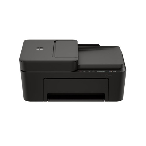 Crni HP DeskJet 4310 multifunkcijski pisač iz kuta