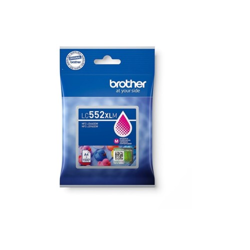 Brother LC552XLM magenta tinta u originalnom plavom pakiranju