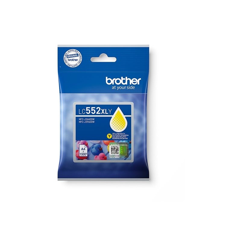 Brother LC552XLY žuta tinta u originalnoj kutiji