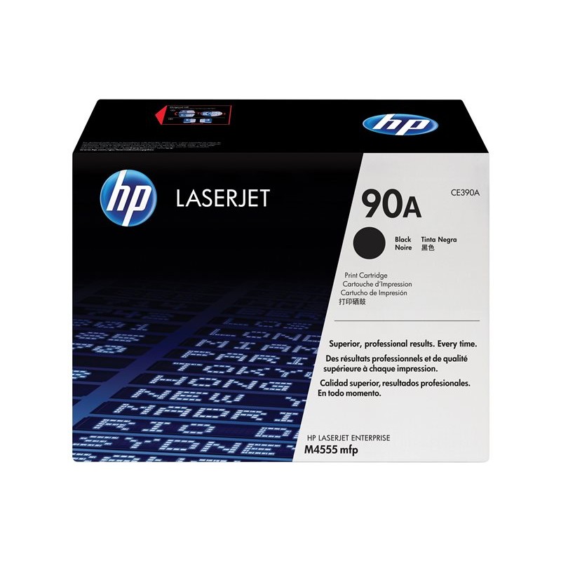 Originalno pakiranje za HP 90A crni toner oznake CE390A