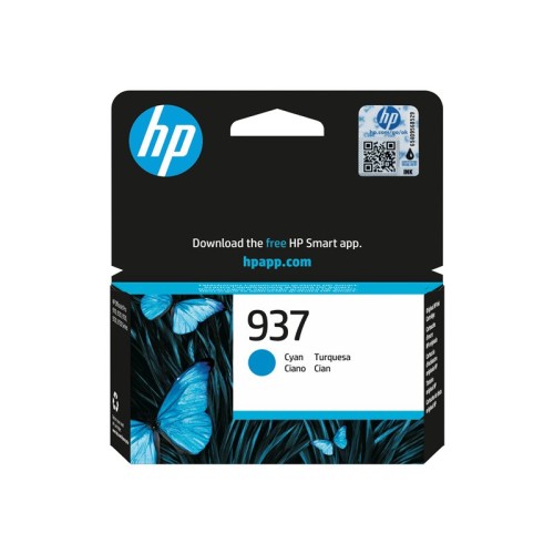 Originalno pakiranje za HP 937 cijan tintu u prepoznatljivoj ambalaži