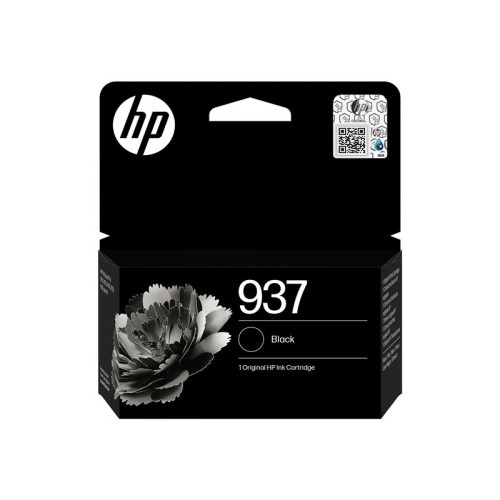 Originalna HP 937 crna tinta u crnom blister pakiranju s jasno vidljivim nazivom