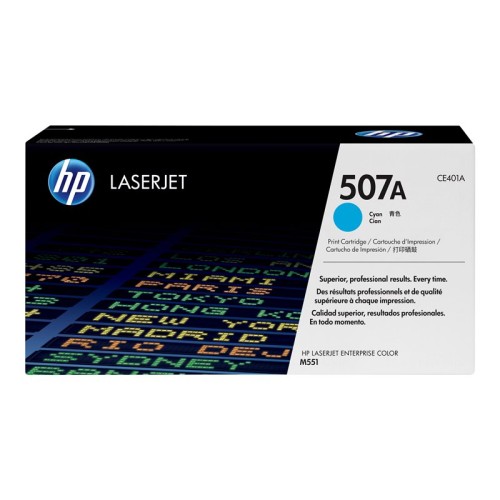 Originalno pakiranje za HP 507A cijan toner CE401A