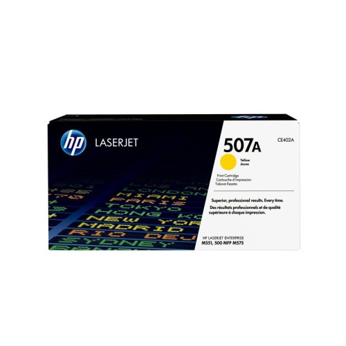 HP 507A žuti originalni toner CE402A u originalnom pakiranju
