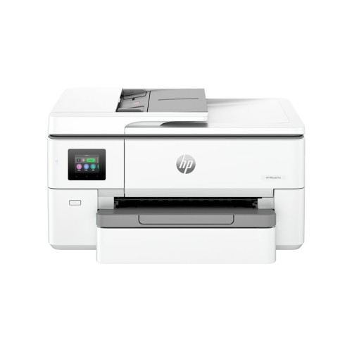 Prednji ravni pogled na HP OfficeJet Pro 9720 multifunkcijski pisač