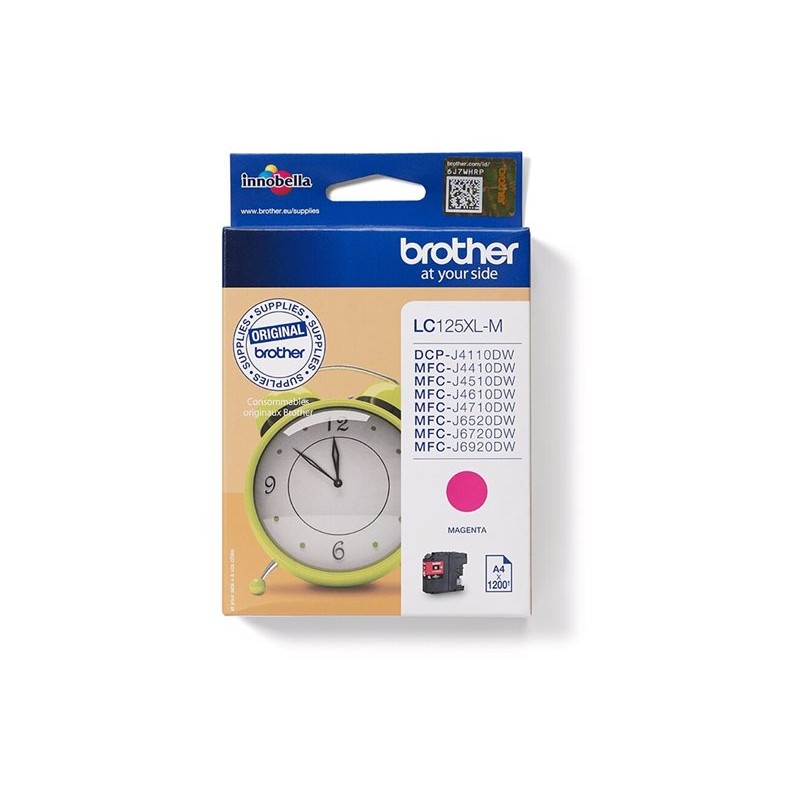 BROTHER LC125XLM ink magenta 1200pages